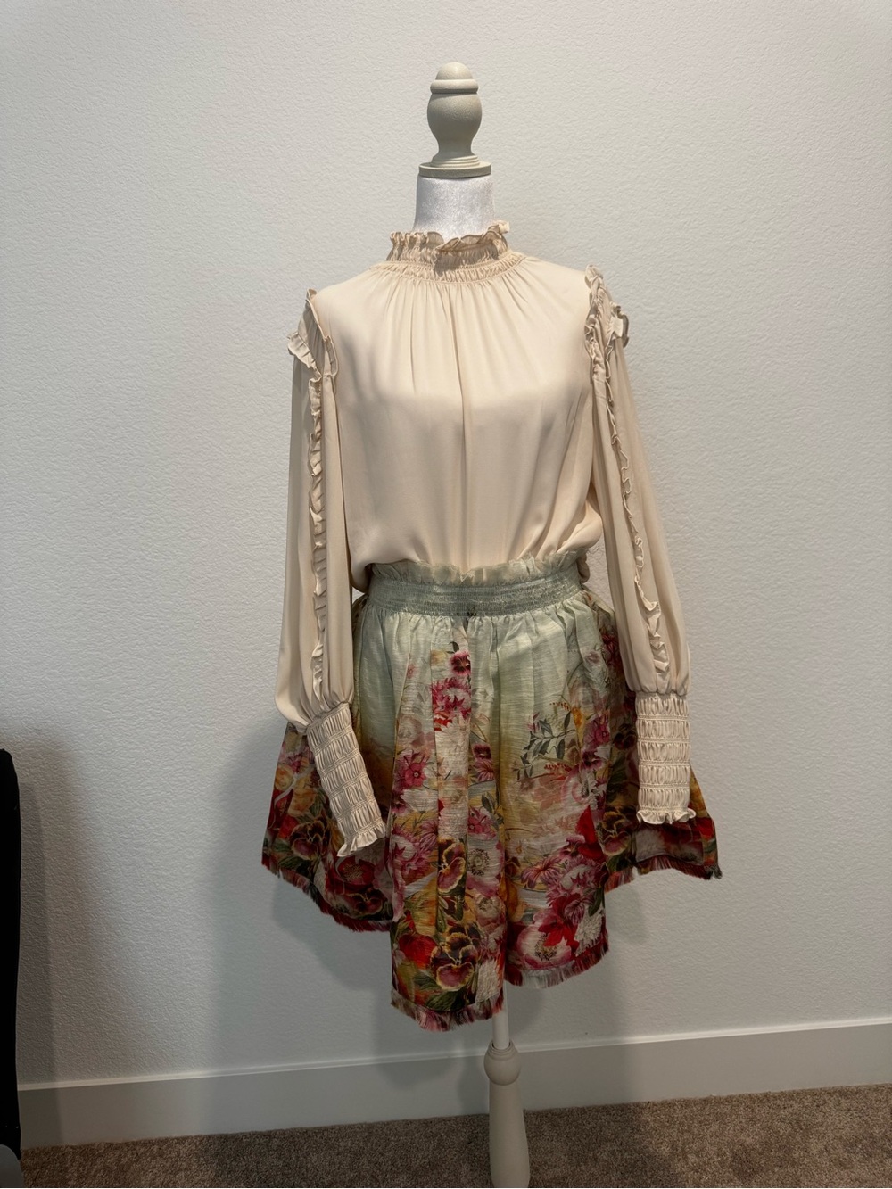 Zimmermann Floral Skirt